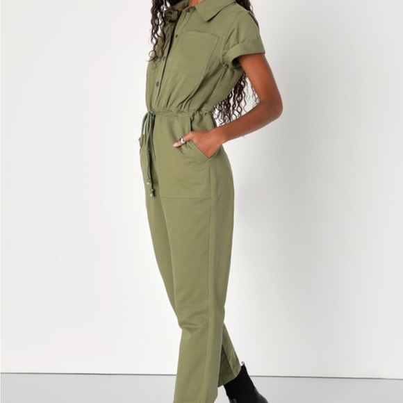 Lulus Green Jumpsuit - Picture 3 of 7